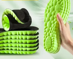 4d Sport Insole Super Soft Shock Absorbing Sole Pads for Feet Arch Support Orthopedic Inserts