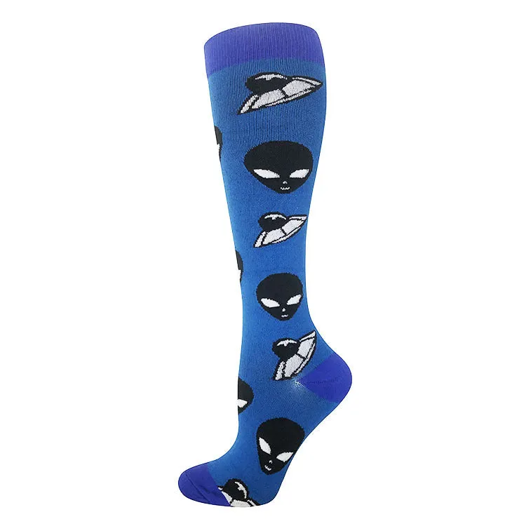 5 Pairs of Outdoor Riding Compression Socks