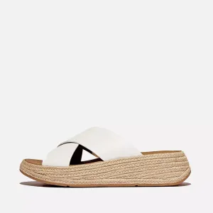 Cross Strap Sandal - White