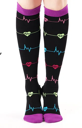 Designer Compression Socks 20-30 mmHg Support Stockings for Circulation, Swelling & Energy