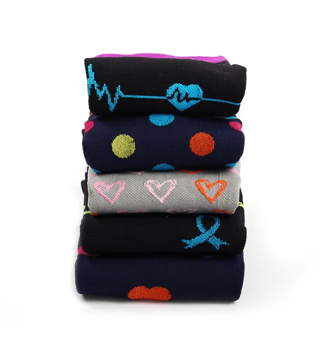 Designer Compression Socks 20-30 mmHg Support Stockings for Circulation, Swelling & Energy