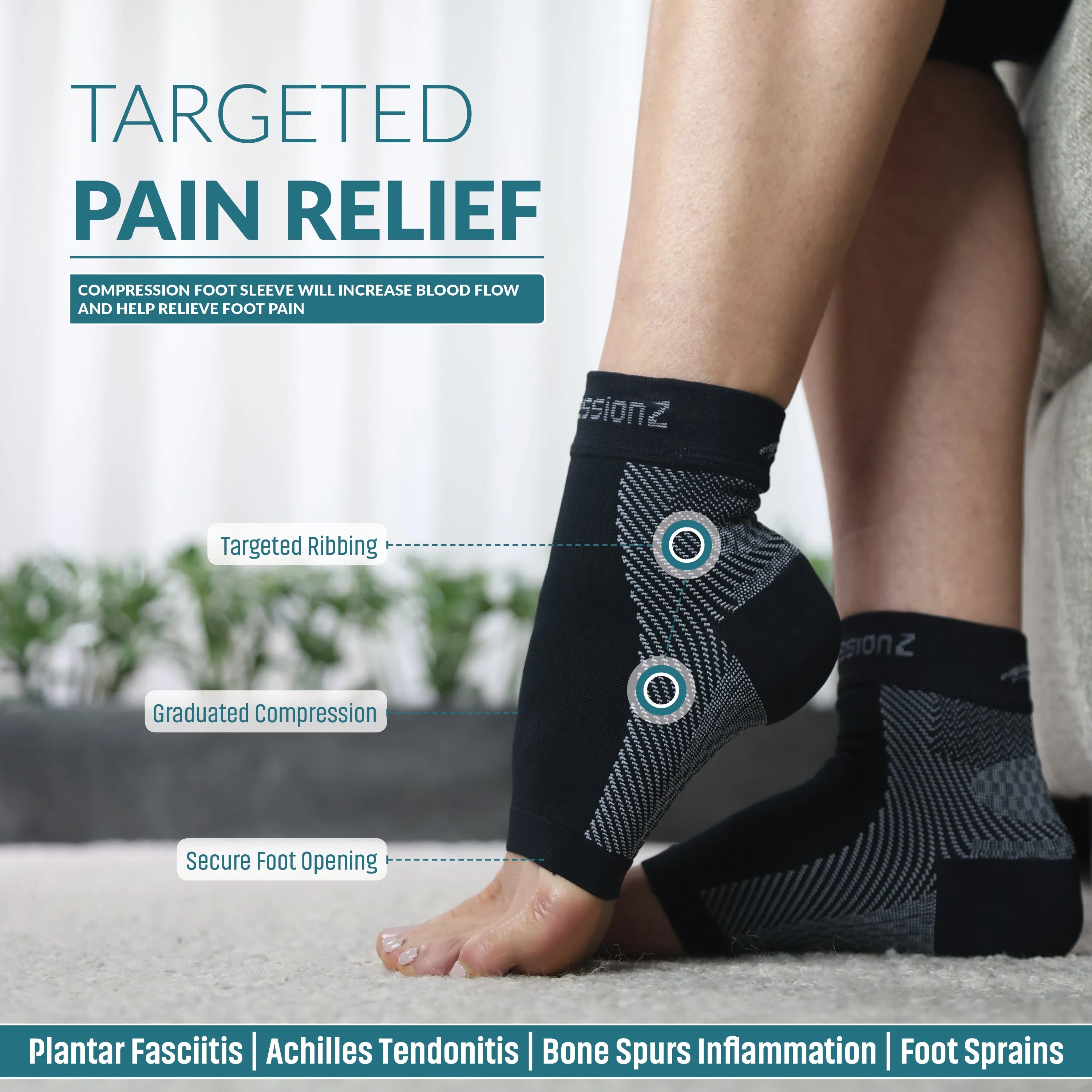 Foot Sleeves - Red