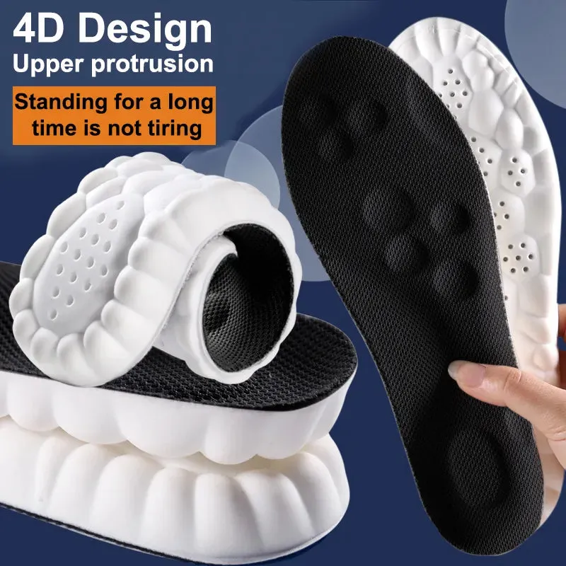 High Elasticity Latex Sport Insoles Soft Shoe Pads