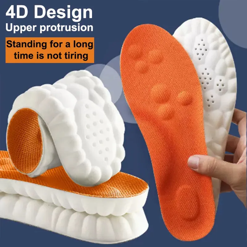 High Elasticity Latex Sport Insoles Soft Shoe Pads
