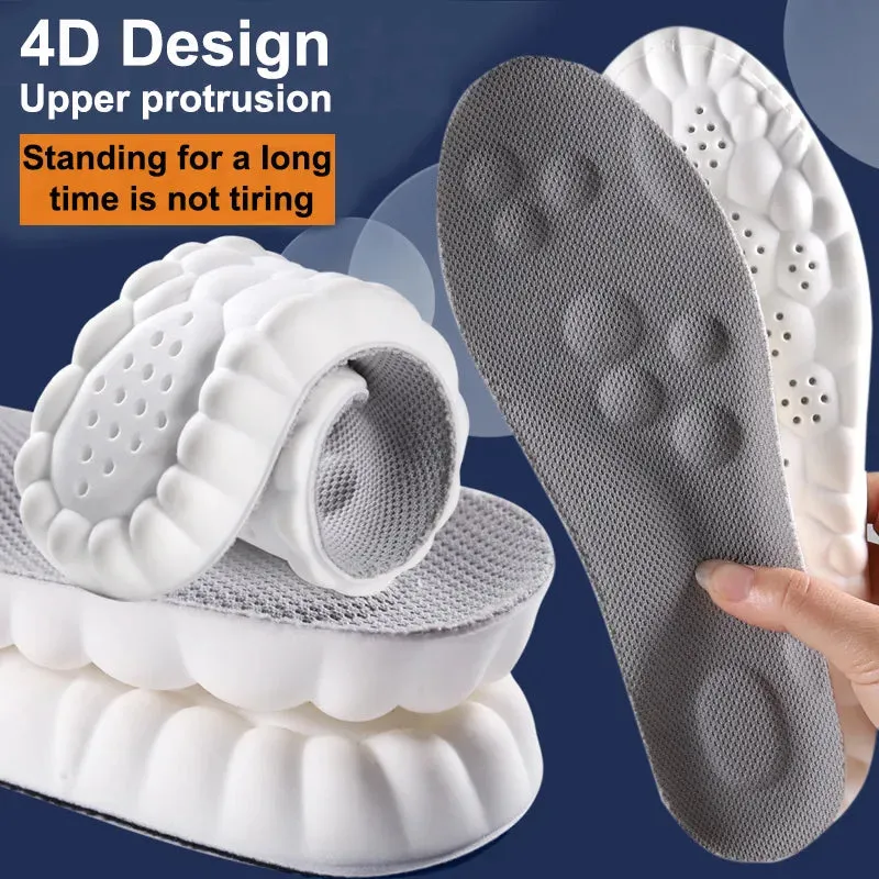 High Elasticity Latex Sport Insoles Soft Shoe Pads