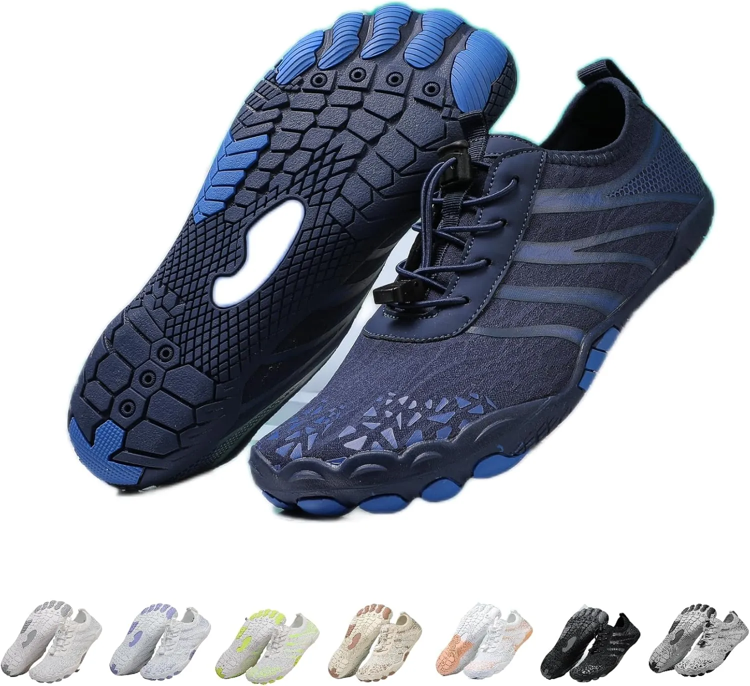 Hike Barefoot Shoes Women,2025 New Hiking Barefoot Shoes for Women Men , Breathable & Non-Slip Athletic Footwear, comfortable breathable zero-drop trail running shoes, Water Shoes Women Men quick-drying non-slip wide-toe box water shoes