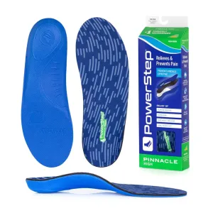 PowerStep Pinnacle High Insoles  Superior Support for High Arches