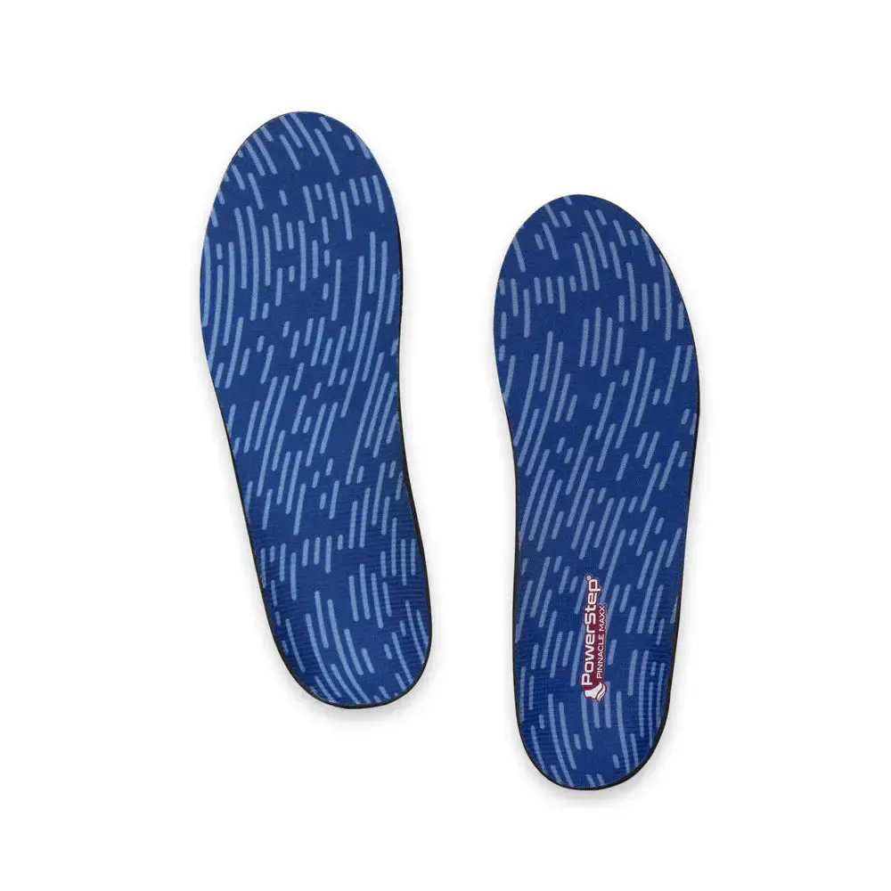 PowerStep Pinnacle Maxx Support Insoles  Maximum Stability & Comfort