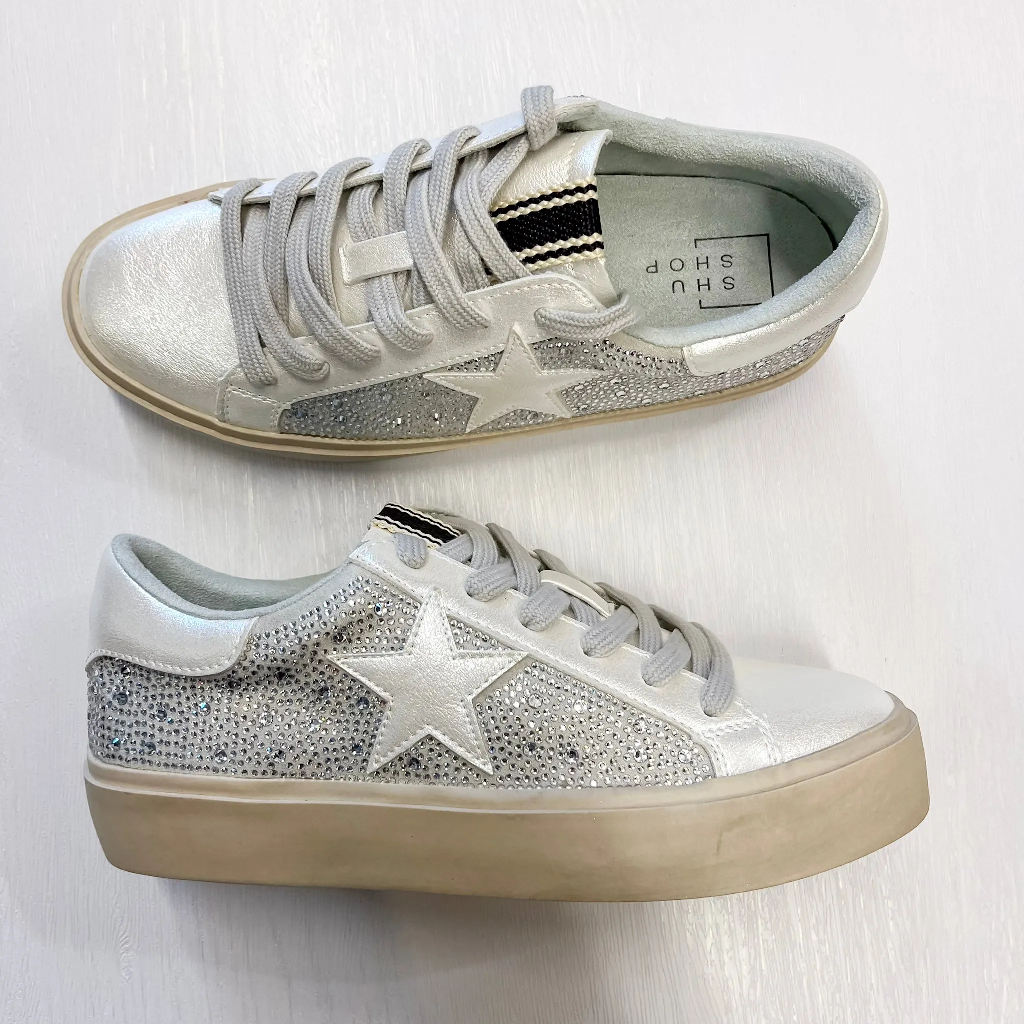 Reba Ice Sparkle Shu Shop Sneaker